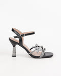 Escarpins de soirée noirs à talon 7 cm pour femme — livraison Dakar, Sénégal