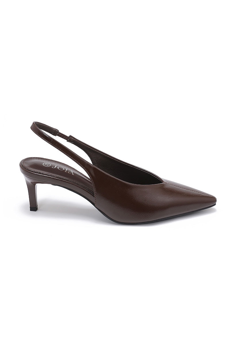 Escarpin Slingback - MARRON — chaussure femme disponible à Dakar, Sénégal