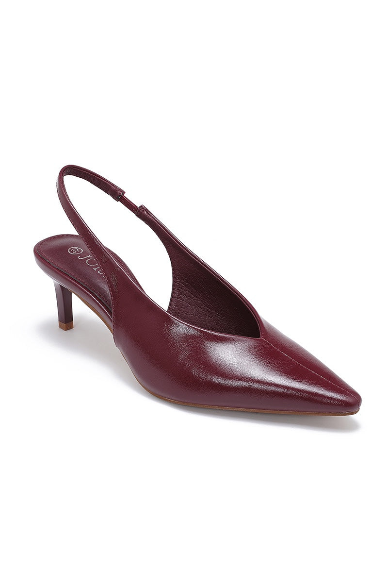 Escarpin Slingback - BORDEAUX — chaussure femme disponible à Dakar, Sénégal