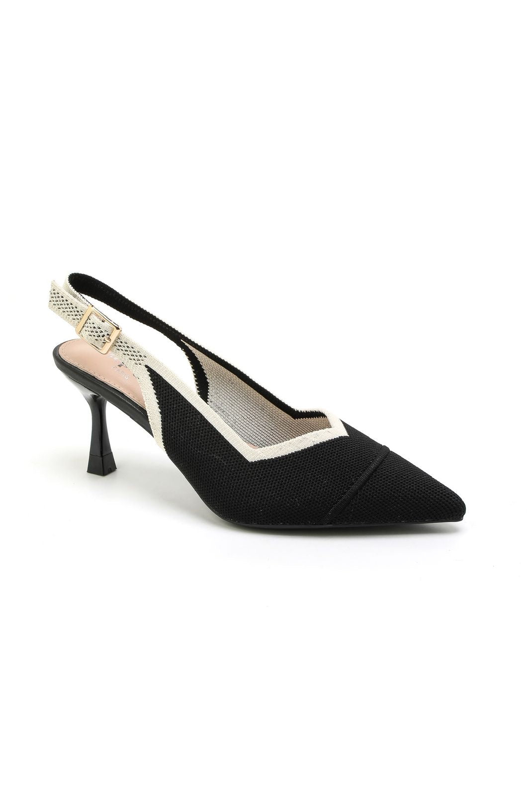 Escarpins en daim noirs à talon 6 cm pour femme — livraison Dakar, Sénégal