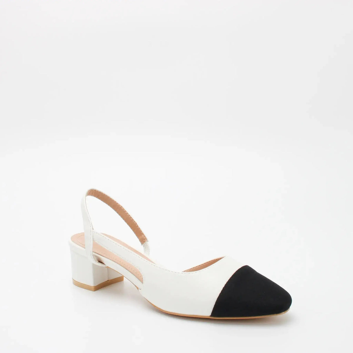 ESCARPINS À BRIDE - BLANC — chaussure femme disponible à Dakar, Sénégal