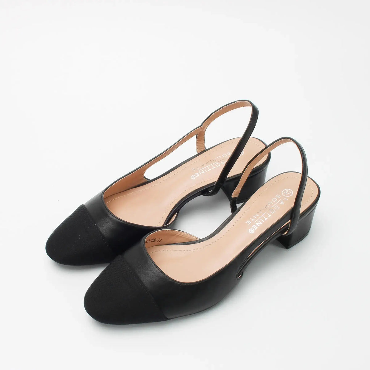 ESCARPINS À BRIDE - NOIR — chaussure femme disponible à Dakar, Sénégal