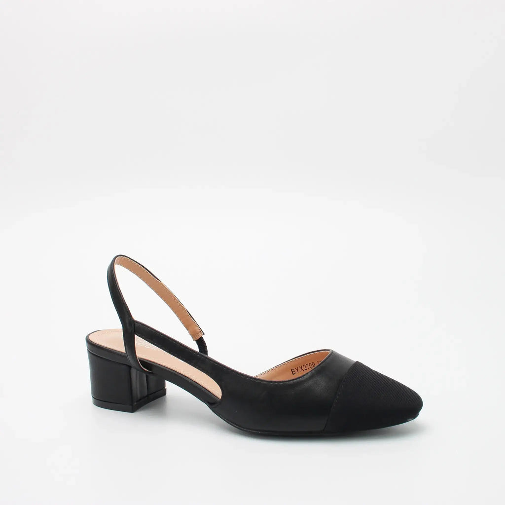 ESCARPINS À BRIDE - NOIR — chaussure femme disponible à Dakar, Sénégal
