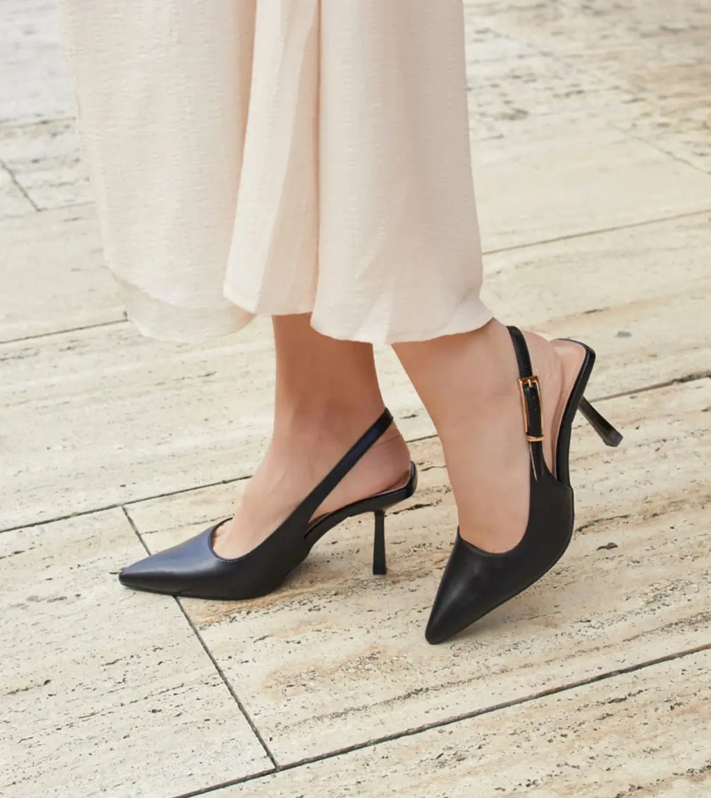 ESCARPINS MILAN -  NOIR — chaussure femme disponible à Dakar, Sénégal