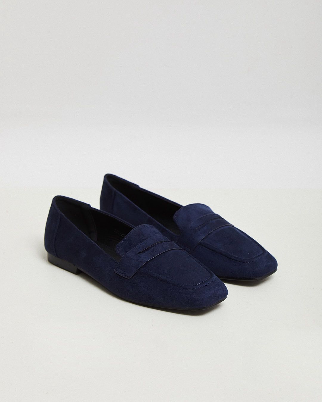 Mocassins plats bleu foncé pour femme — livraison Dakar, Sénégal